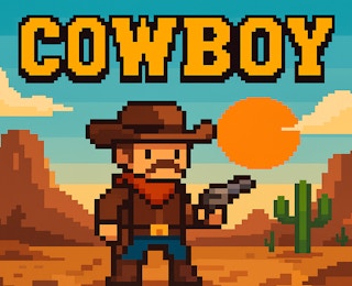 Cowboy Showdown Shooter online game thumbnail