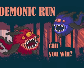 Demonic Run Horror online game thumbnail