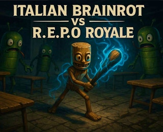 Italian Brainrot vs Repo Royale Battle Arena online game thumbnail
