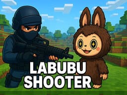 Labubu Shooter: FPS Chaos online game thumbnail