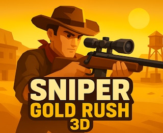 Sniper Gold Rush 3D online game thumbnail