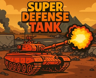 Super Defense Tank Battle online game thumbnail