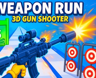 Weapon Run - 3D Gun Shooter online game thumbnail