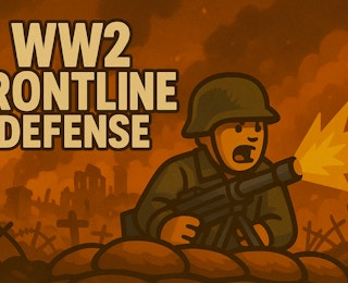 WW2 Frontline Defense: War Strategy online game thumbnail